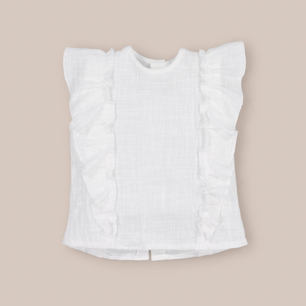 Blusa com babados