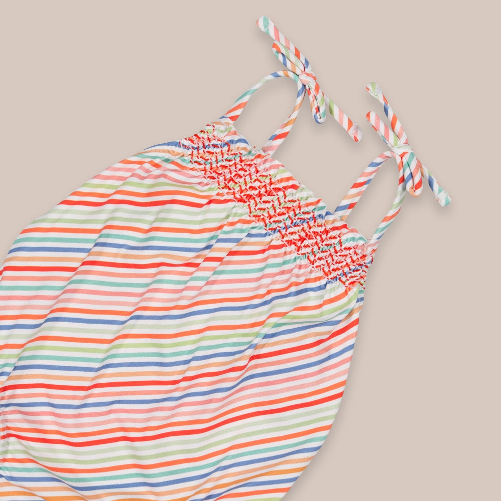 Multicolor Baby Swimsuit