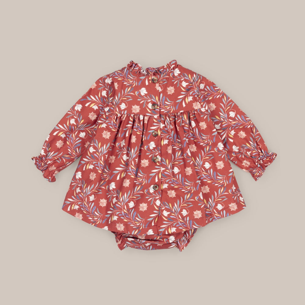 Baby dress set Campanillas