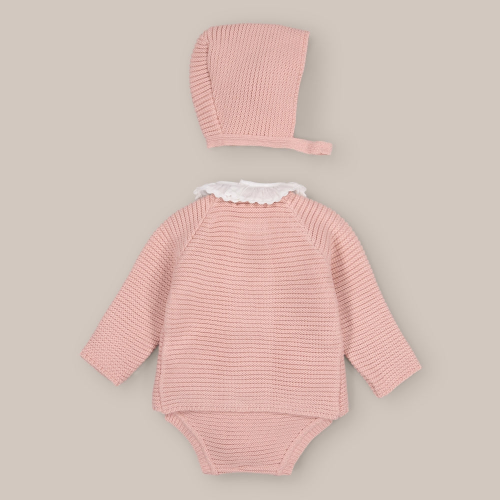 Knit Baby Set 4 pieces