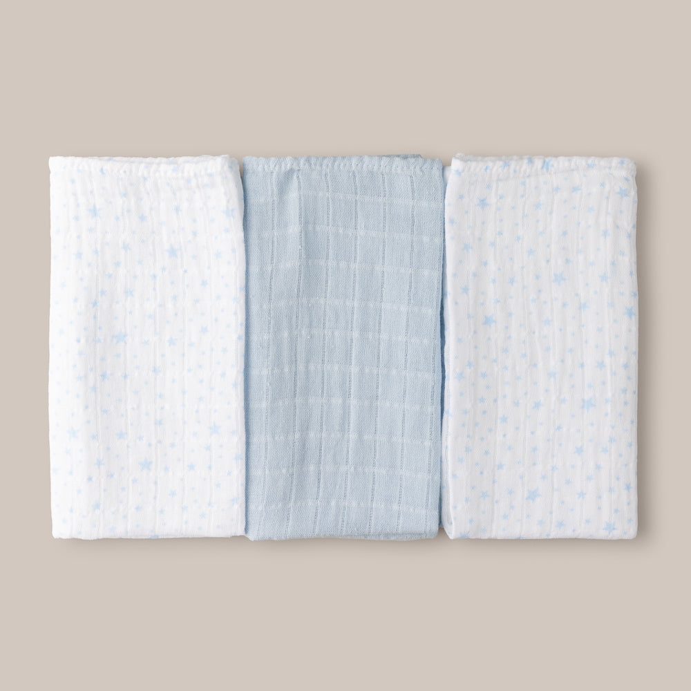 Pack 3 Baby Gauze Stella Rosa