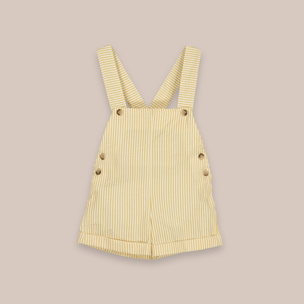 Calça suspensa curry
