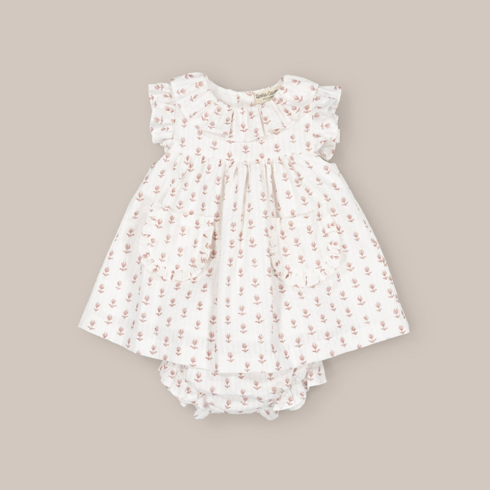 Ensemble robe et culotte pour bébé Bébé Calcutta