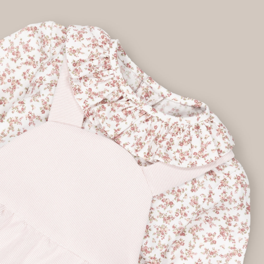 Set dungaree Mini flower