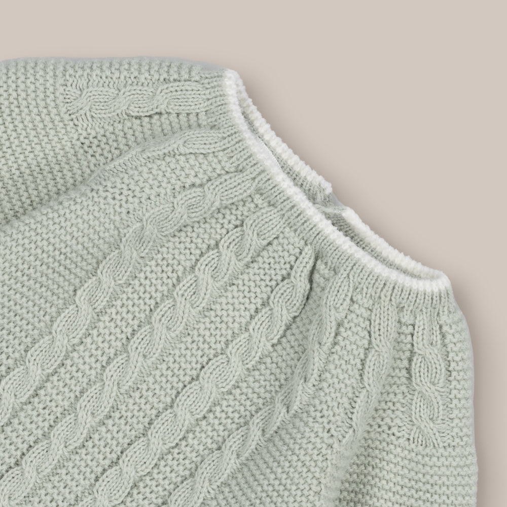 Jersey Bebe Dudu Verde Empolvado