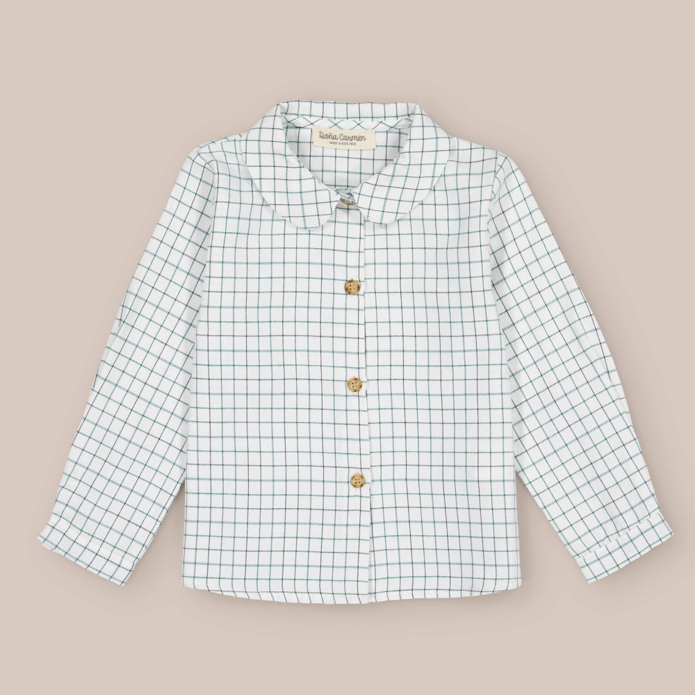 Camisola de bebé Cua verde