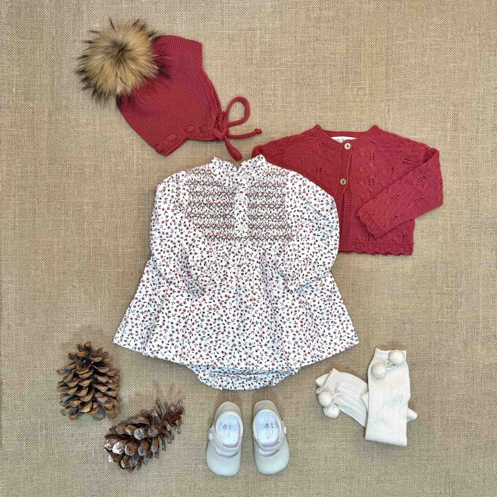 Vestitini con culotte Smock Minirosa