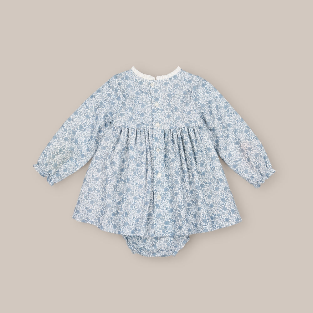 Vestitini con culotte Smock Tè Blu