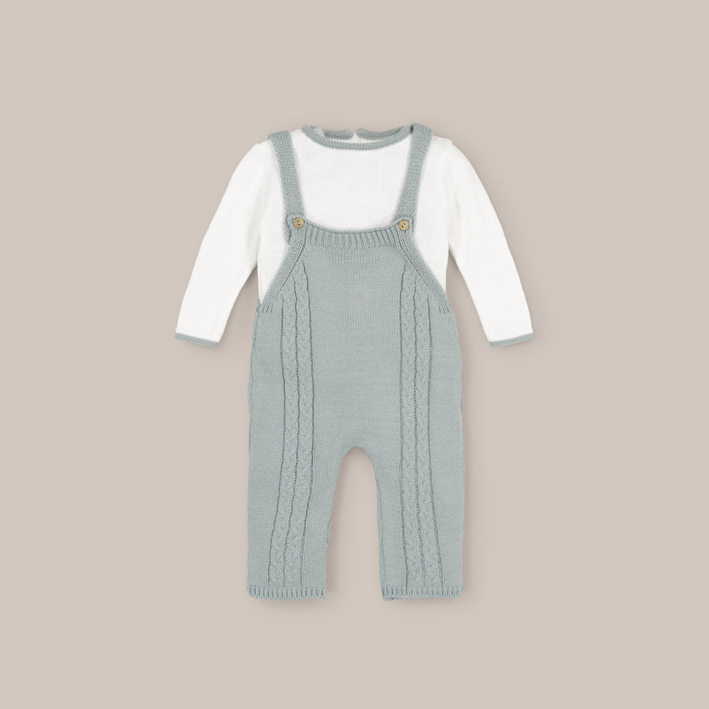 Strickset Latzhose Piemont