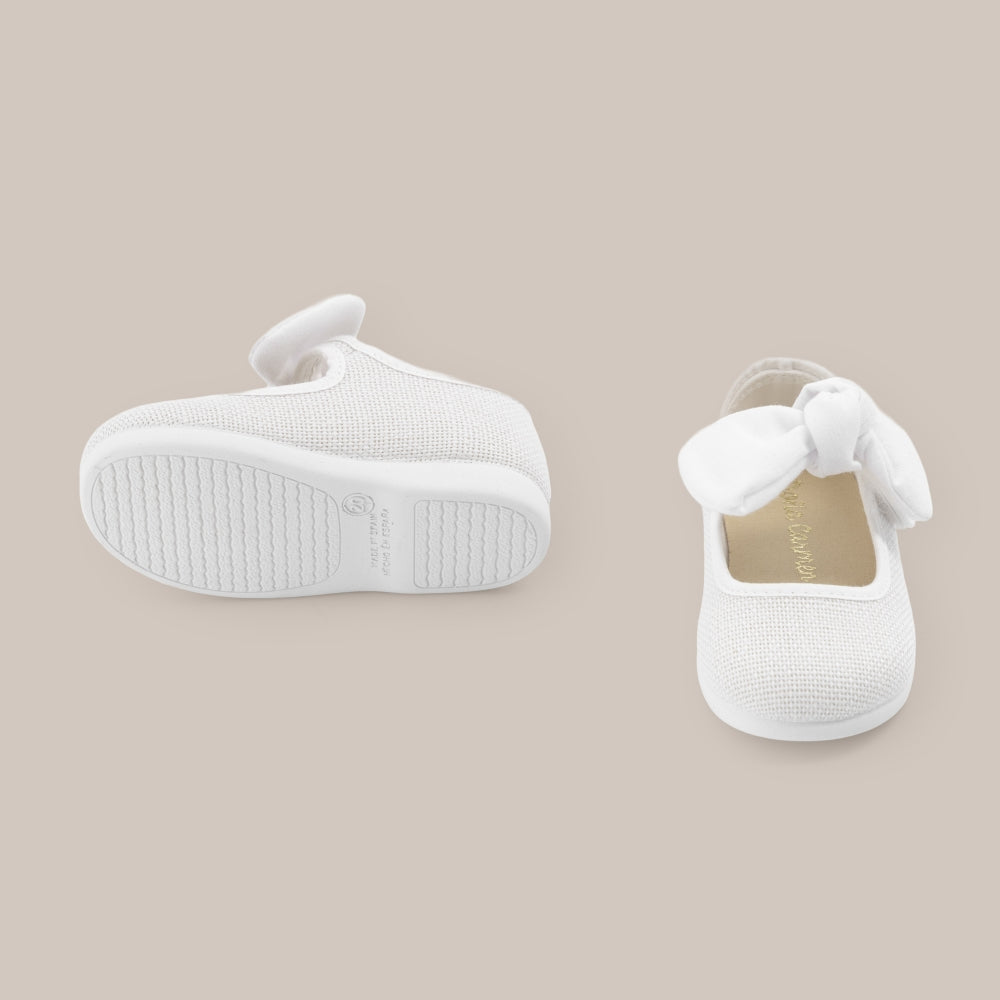 Mercedita Ragazza fiocco Tessuto