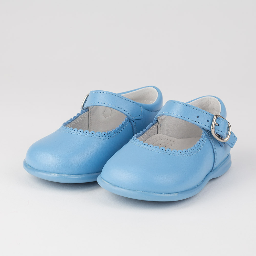 Mary Janes aus Leder mit Sohle