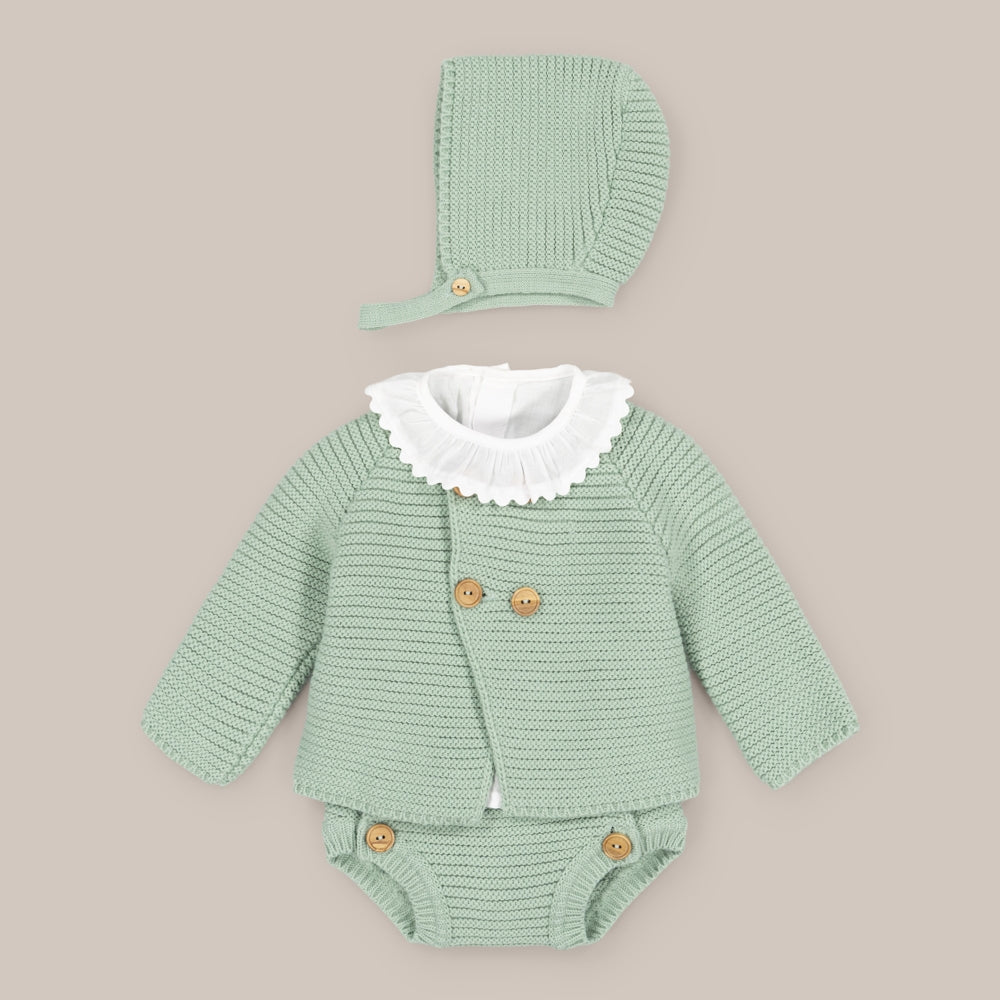 Knit Baby Set 4 pieces