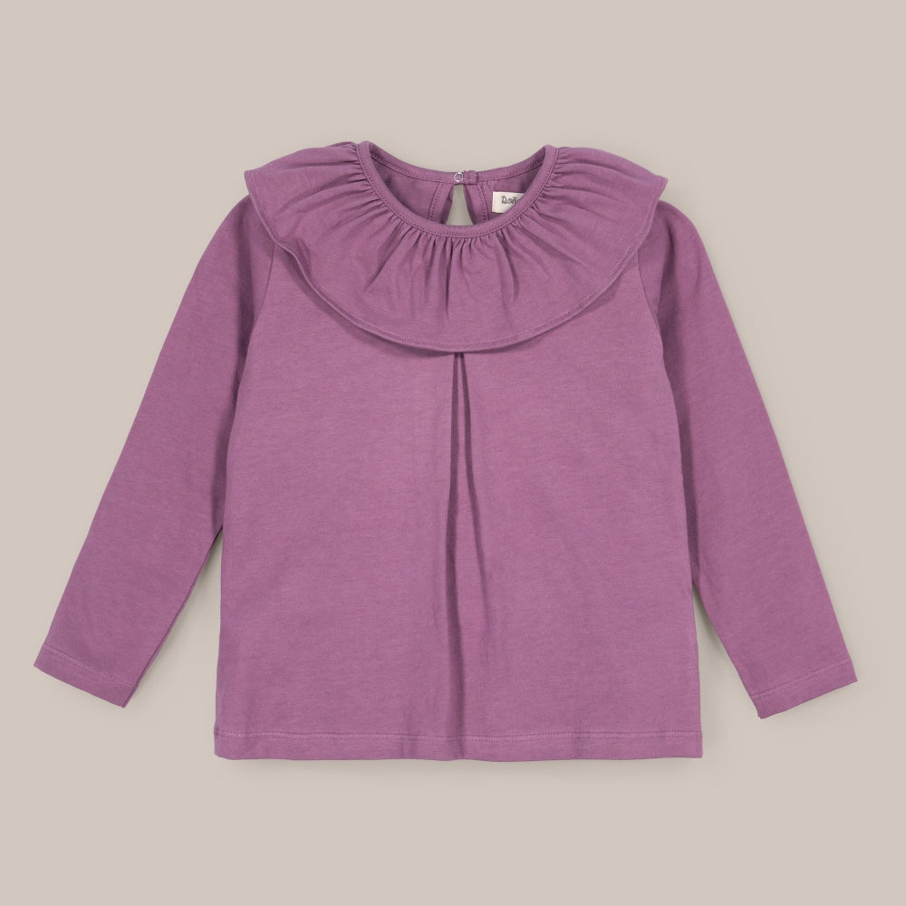 Blusa Menina Pescoço de algodão