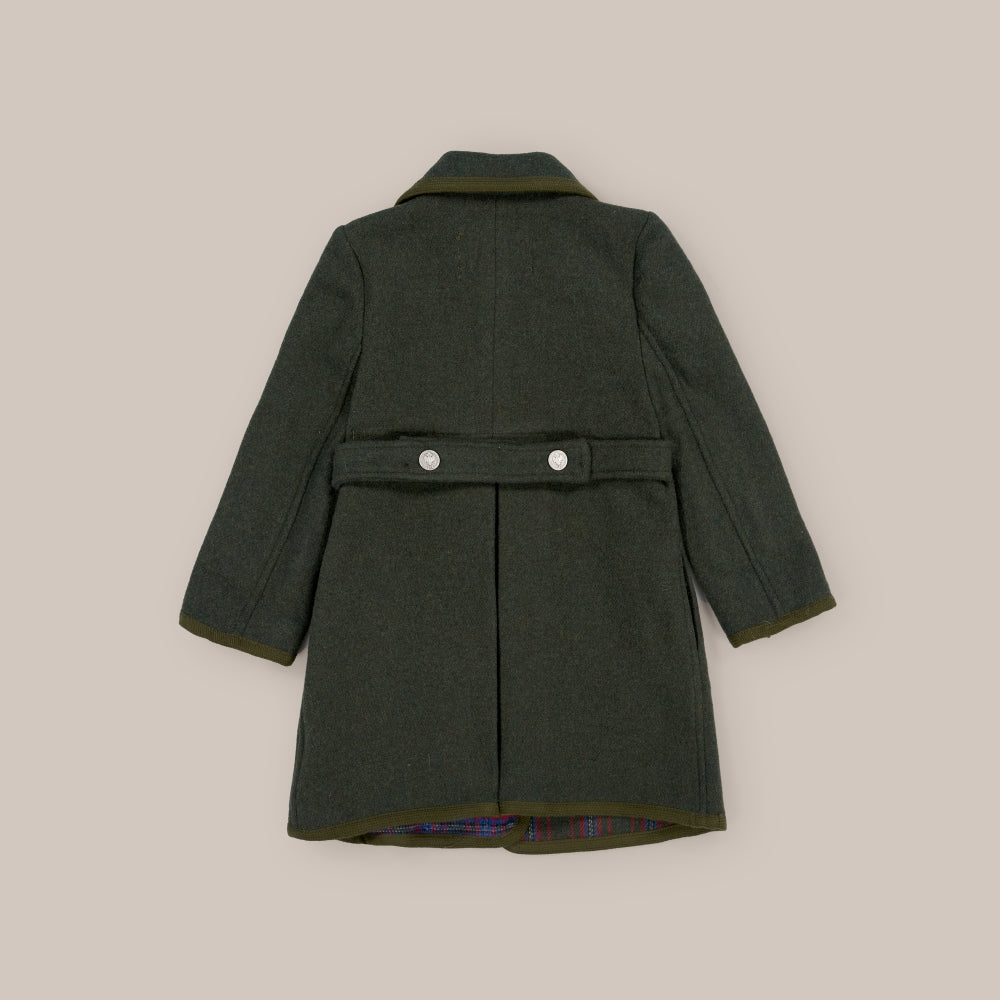 Cappotto Ragazza Lanoso