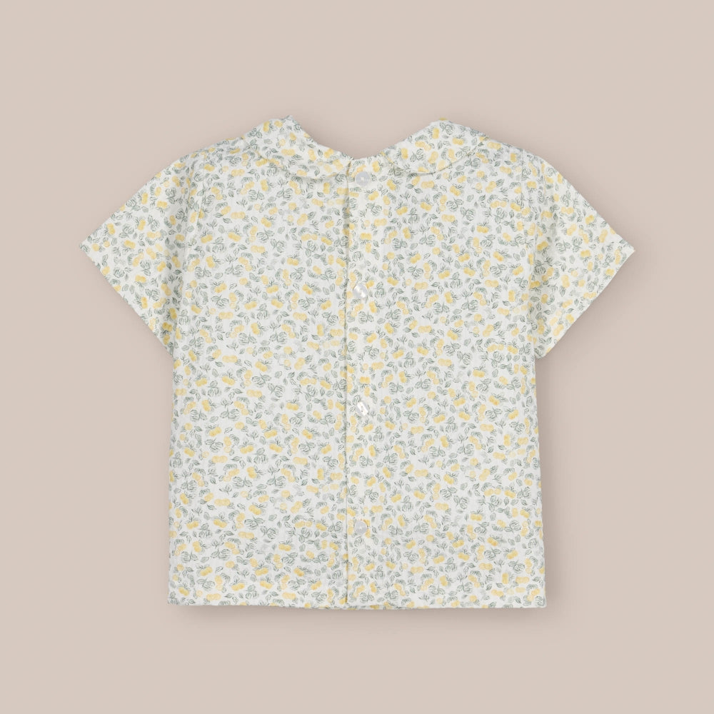 Camisa Manga Curta Bebê Cerâmica