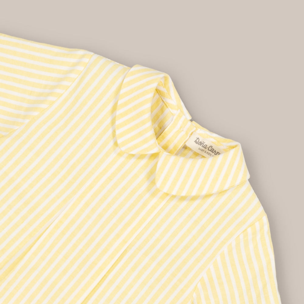 Chemise bébé citron vert