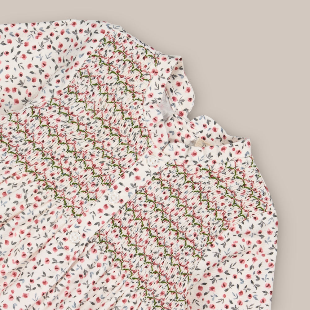 Girl dress Smock Minirose