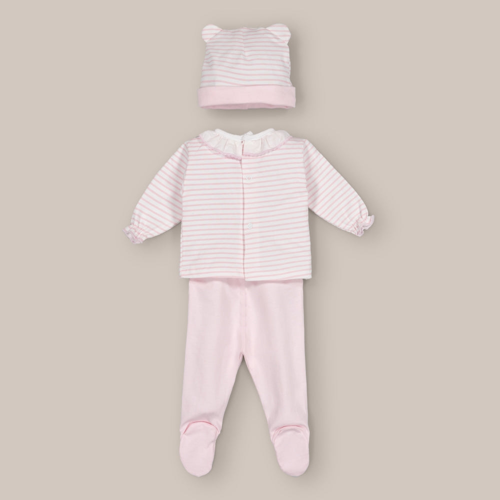 Ensemble bébé guêtre ourson