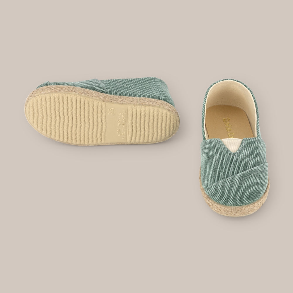 Espadrille garçon bio