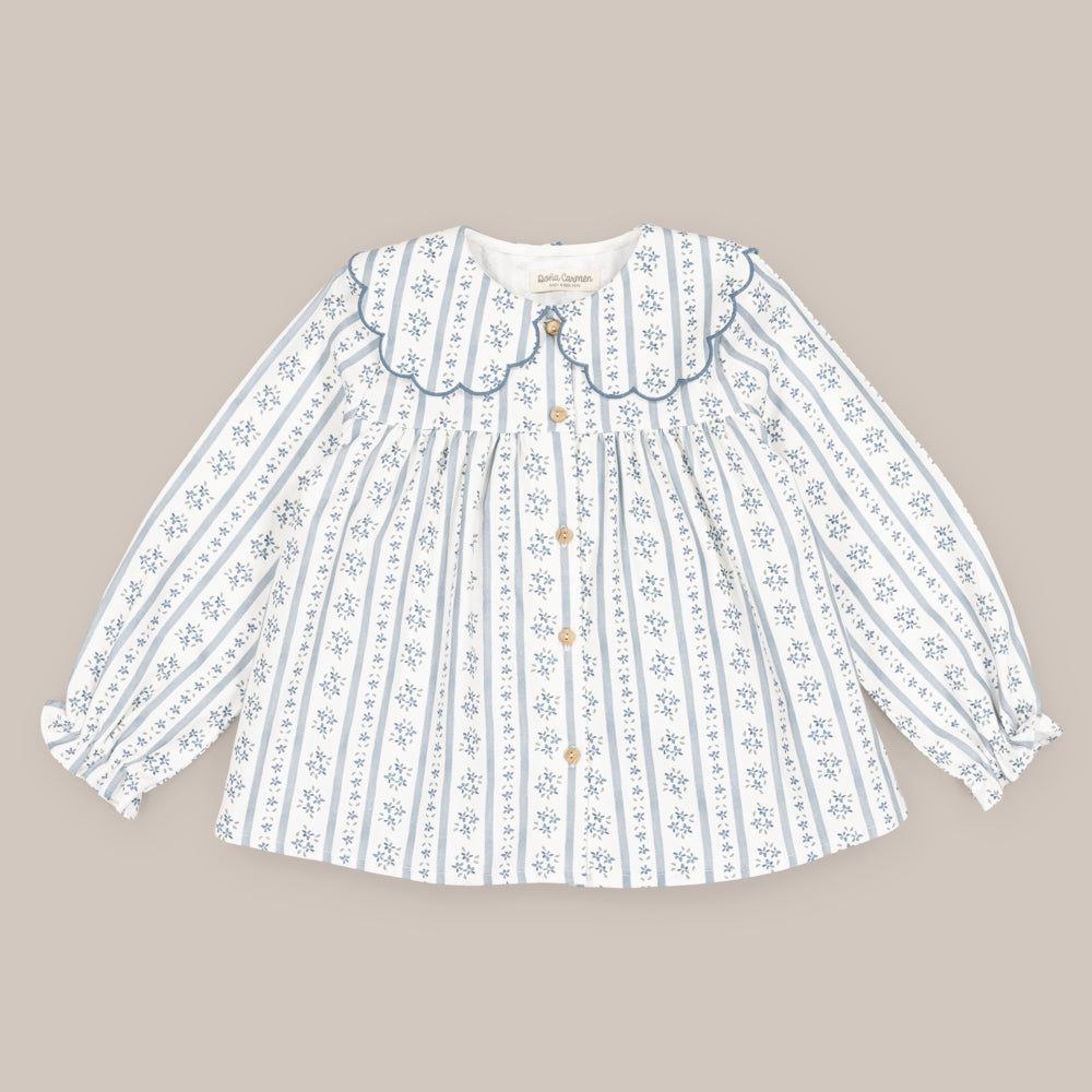 Blusa Niña Cuello Costa