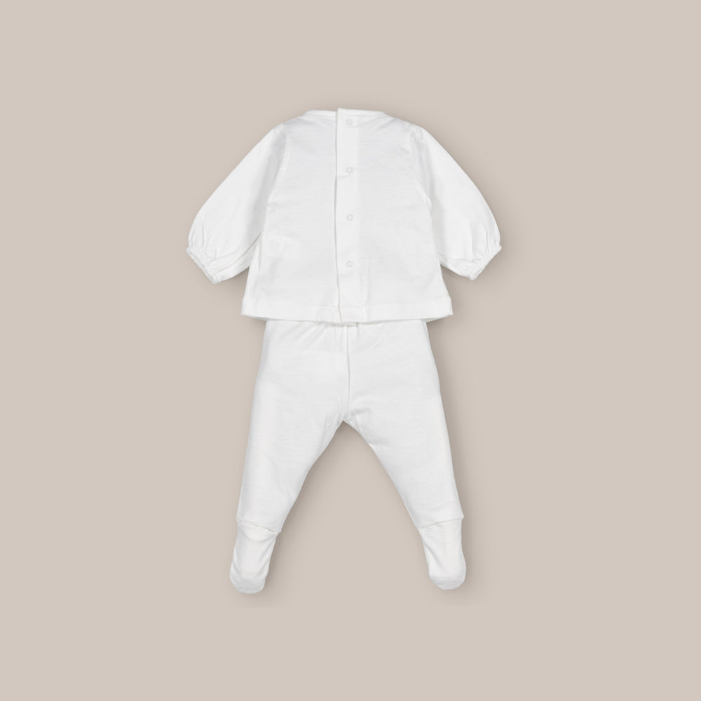 Blaues 2-teiliges Vichy-Babyset