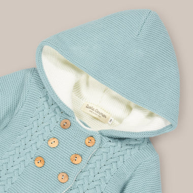 knitted set 2 braids