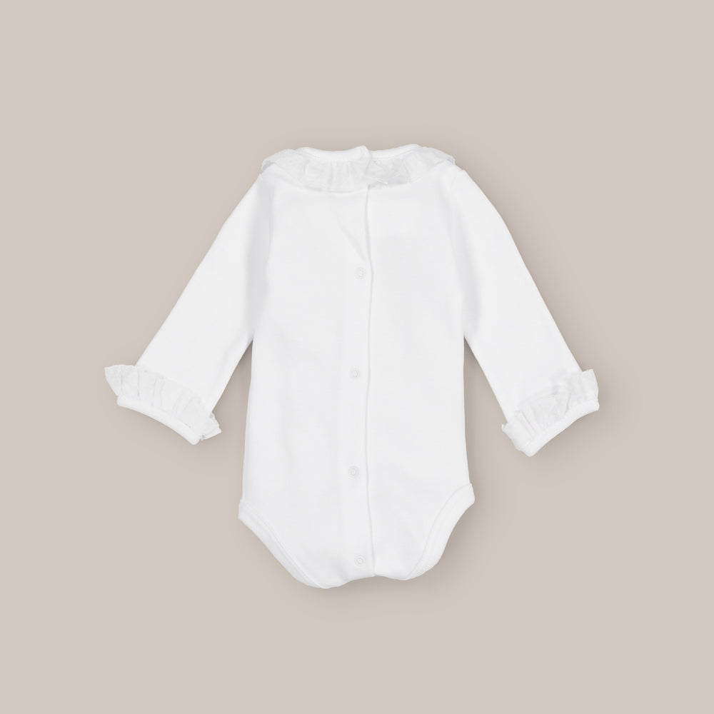 Baby Baby Long Manga Embroidery neck