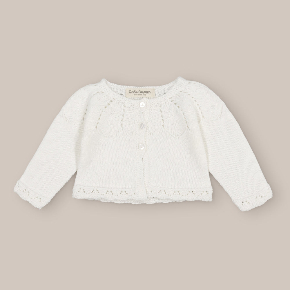 Babyjacke aus Cala-Wolle