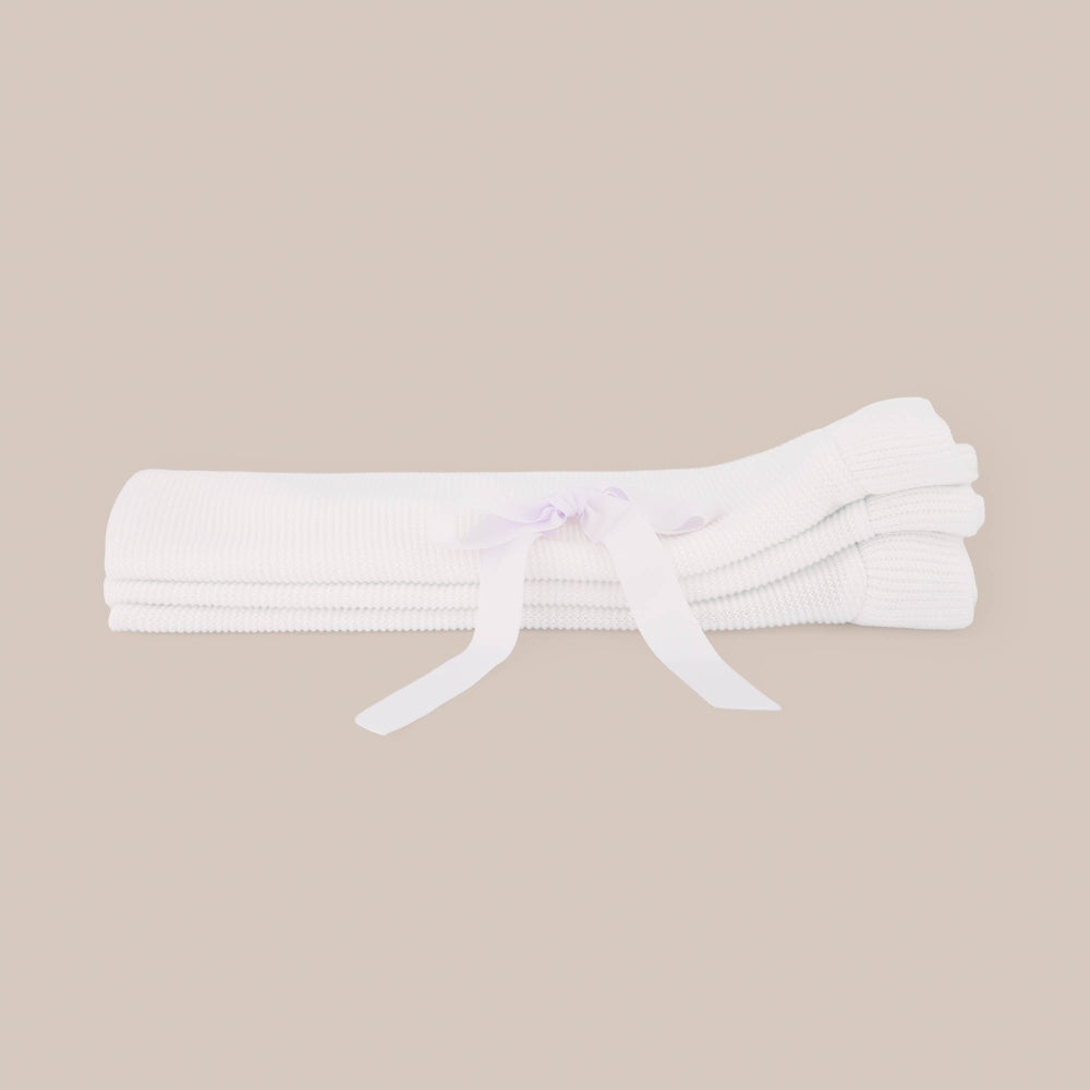 Baby shawl Perlé Basic Ruffle