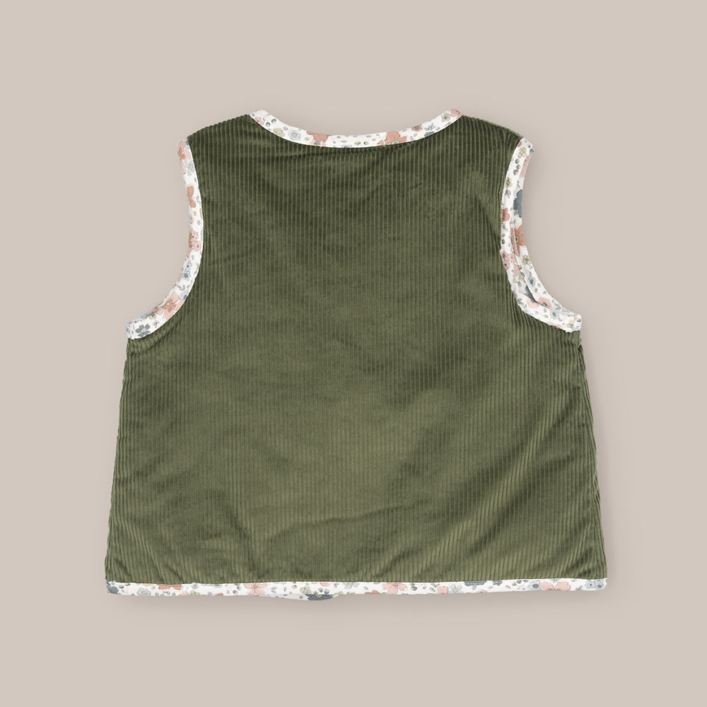 Loden girl vest