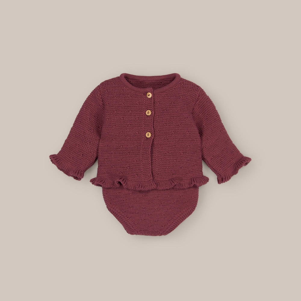Conjunto Lana Purpu