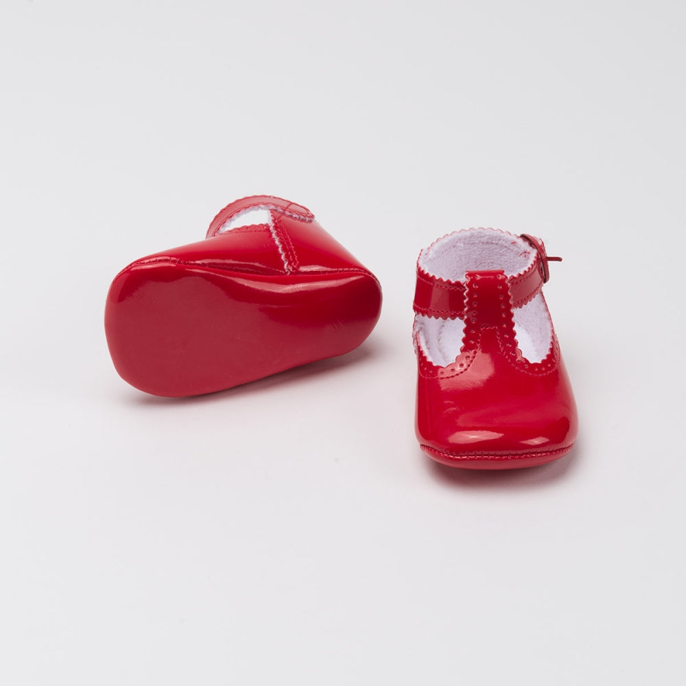 patent leather pepitos