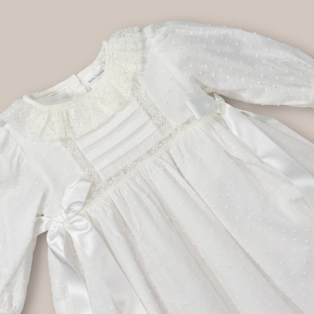 Christening gown Ferrer with Hood