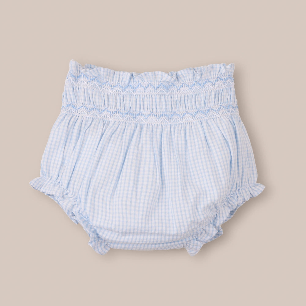 Baby bloomer Blue Vichy