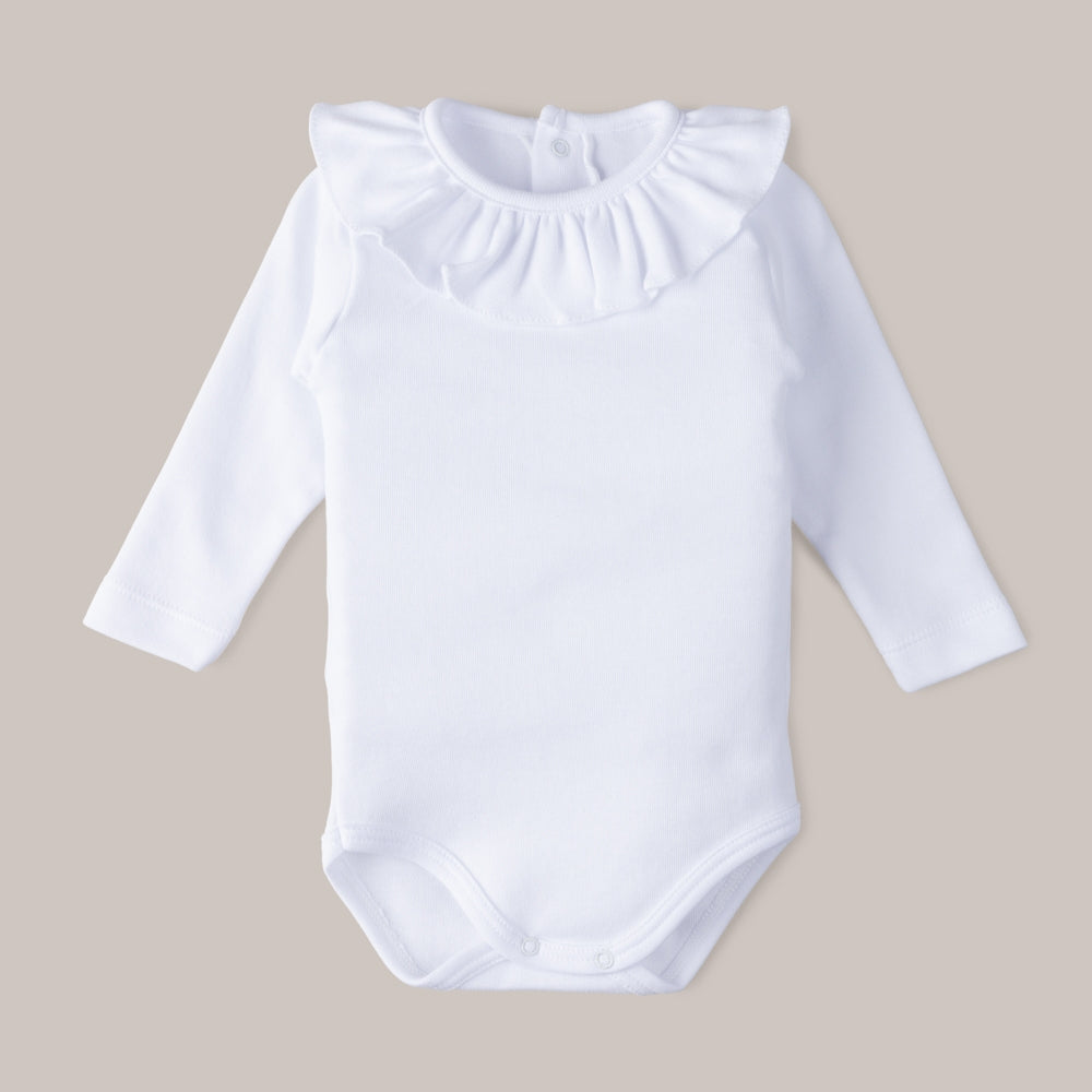 Baby-Body mit Rüschenkragen