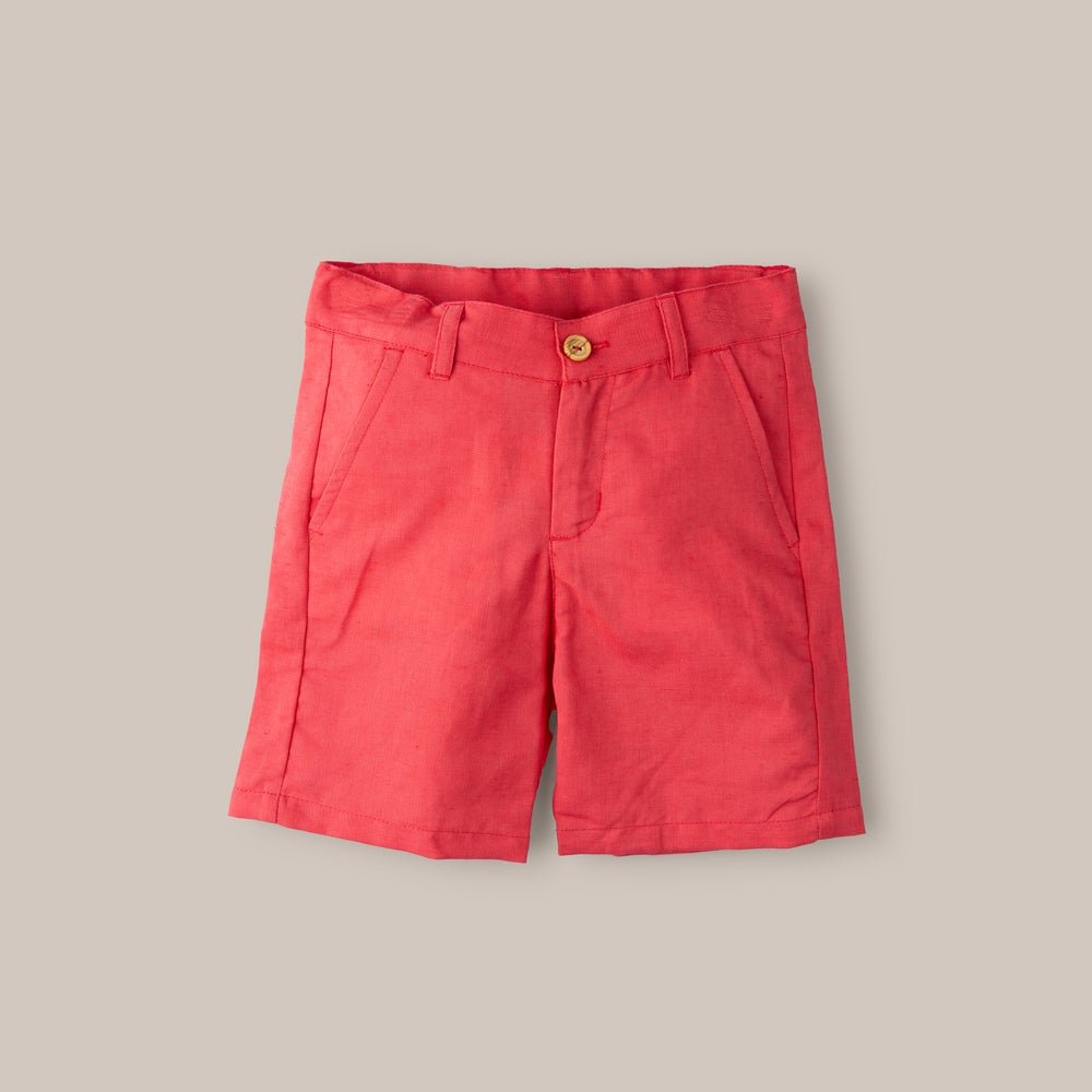 Boys' Cotton Bermuda Shorts