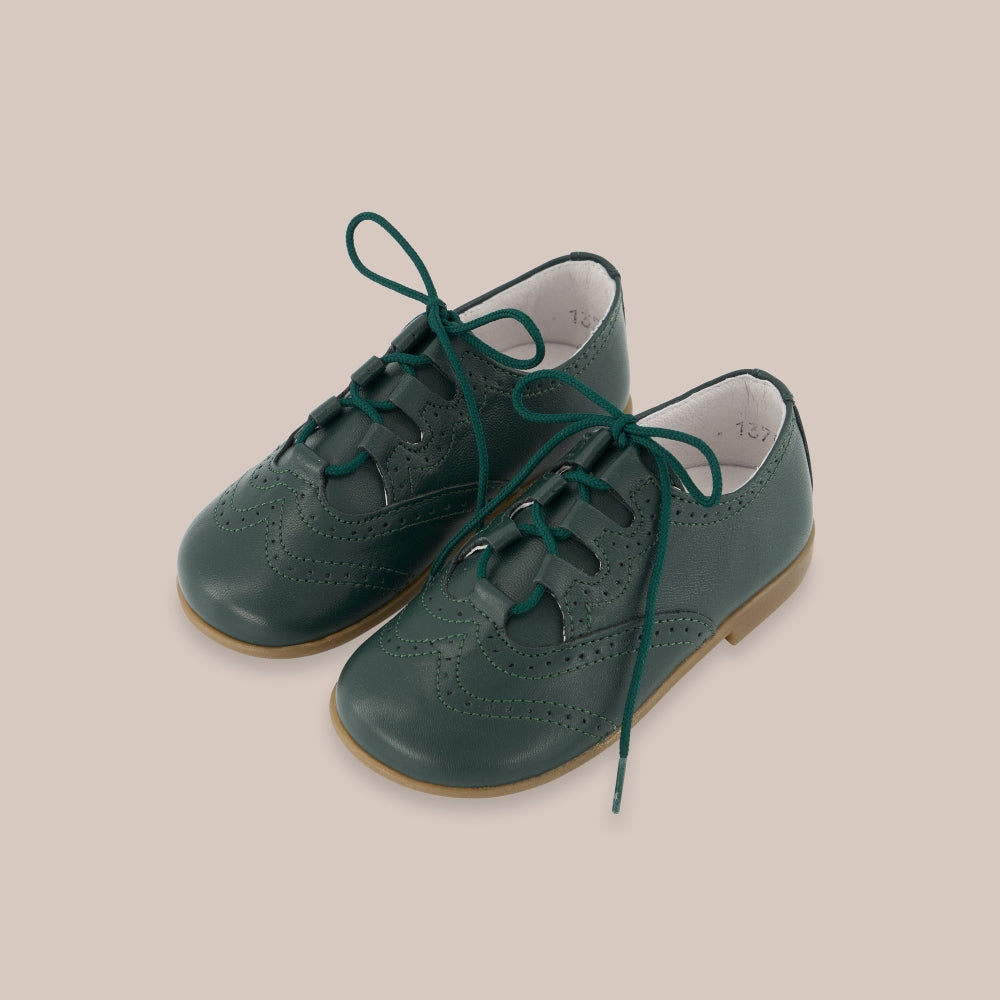 Pompadour en cuir anglais