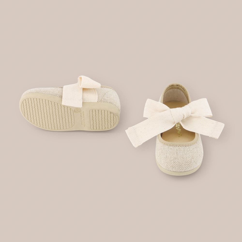 Zapato Lino Lazo Algodón