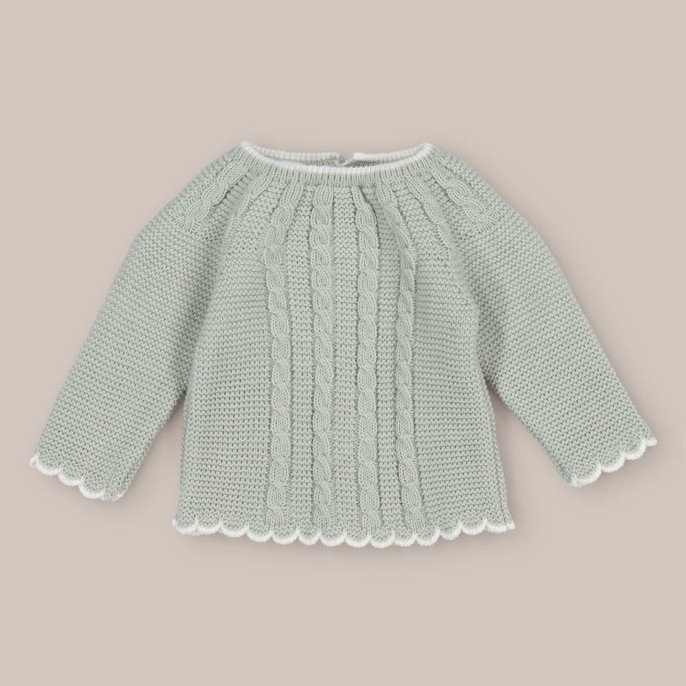 Jersey Bebe Dudu Verde Empolvado
