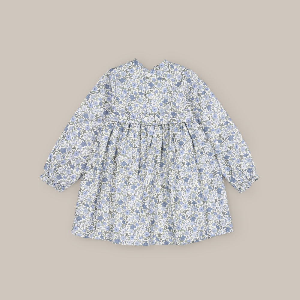 Vestido Niña Nidos Malaga Azul