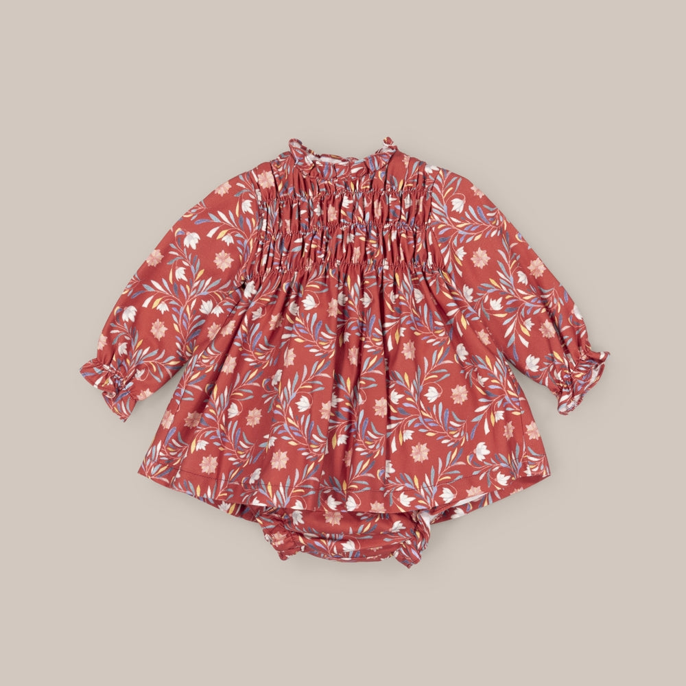 Baby dress set Campanillas
