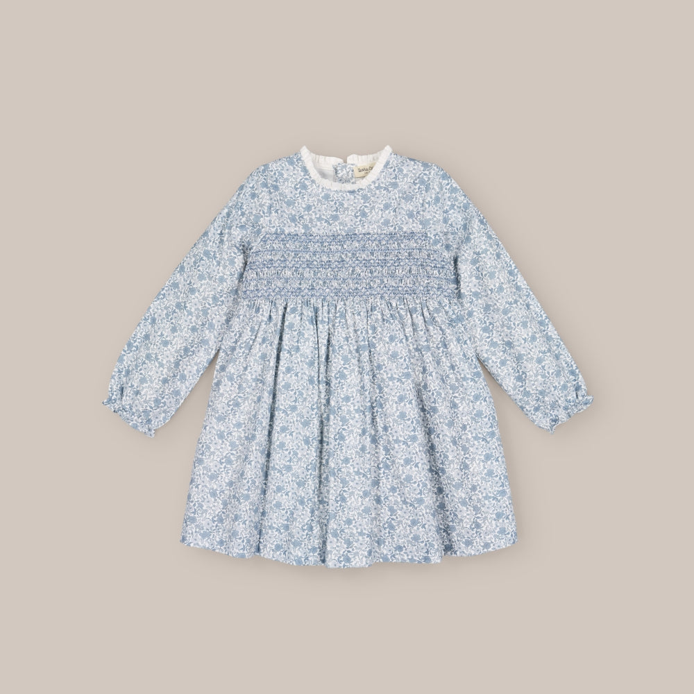 Vestido Nidos Tea Azul