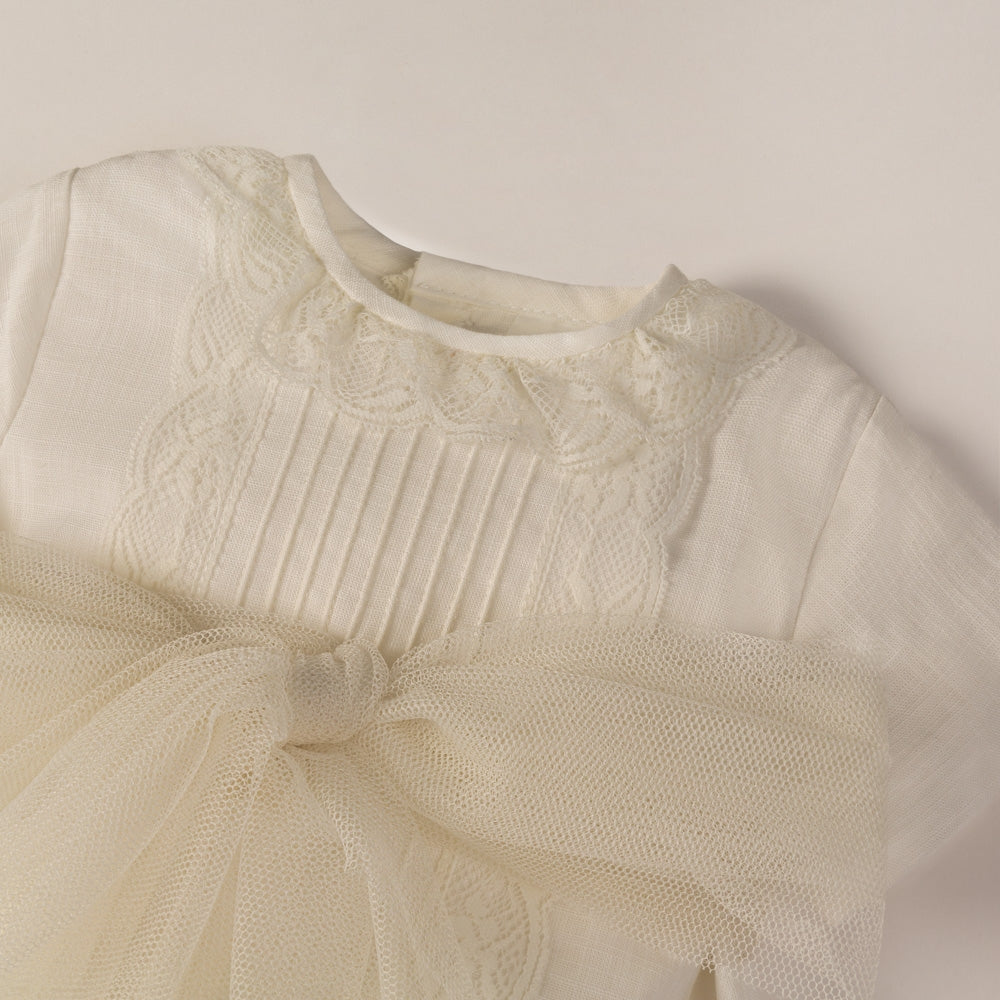 Macaquinho Bebê batizado com Capota Alma