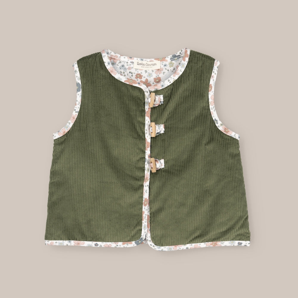 Loden girl vest