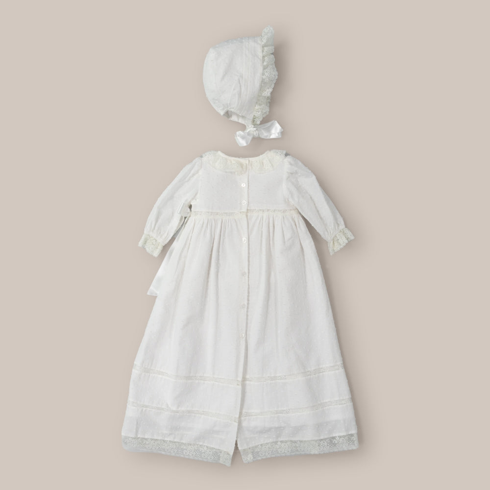 Christening gown Ferrer with Hood