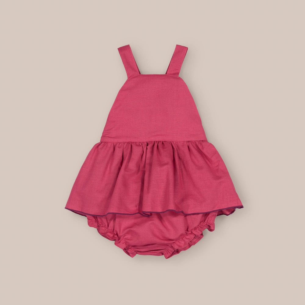 Peto Volante Lino Magenta
