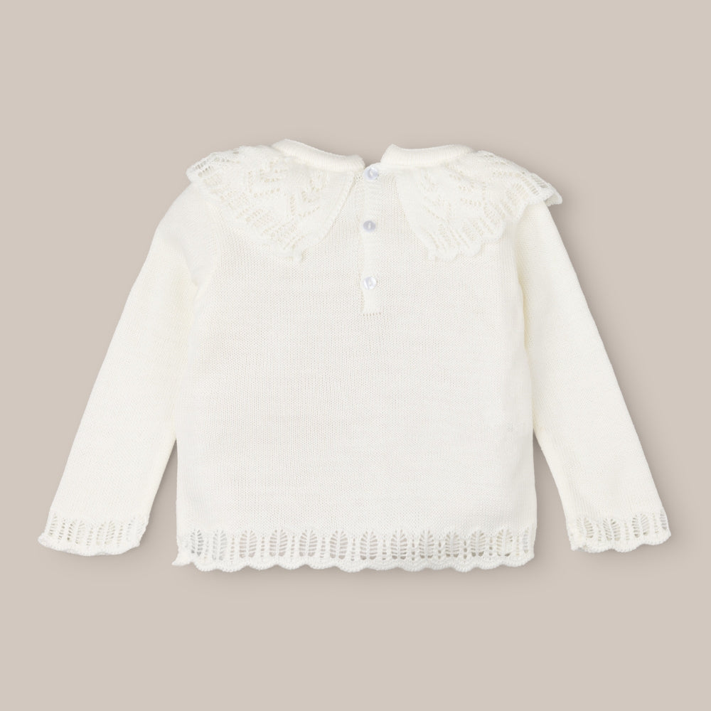 Sweater Openwork Wool