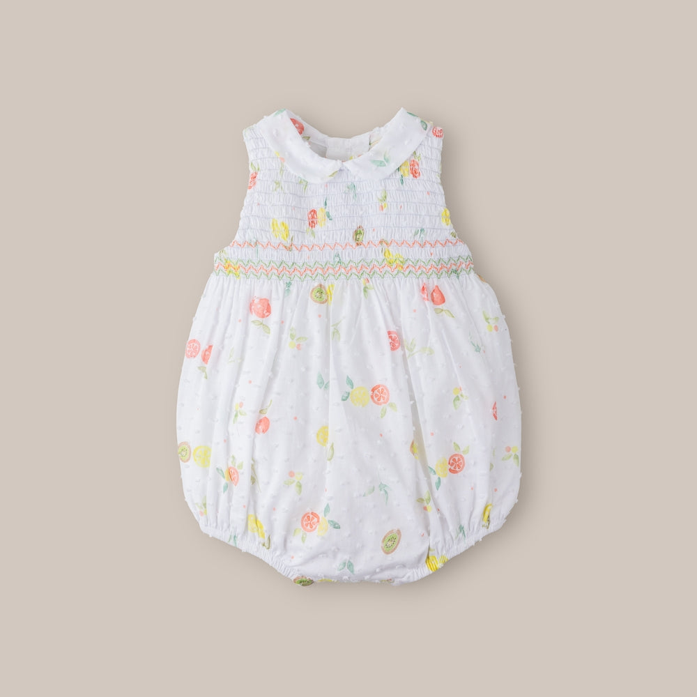 Barboteuse pour bébé Nids d'agrumes