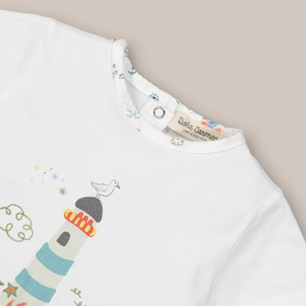 Conjunto Bebé Faro Algodão