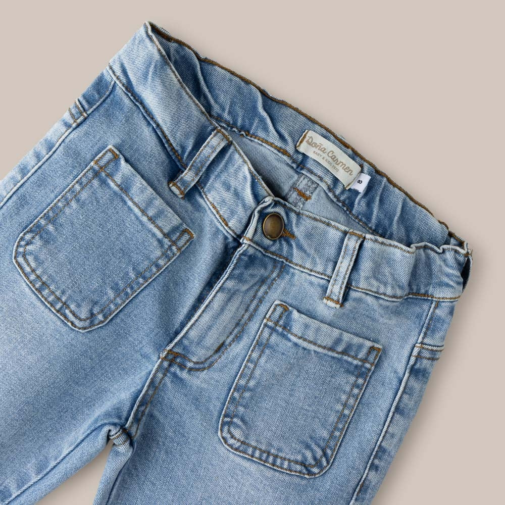 Cowboy pants for bell girl